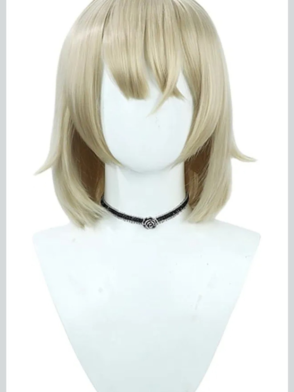 Falin Cosplay Wig Blonde Short Bob Hair Falin Touden Wig Anime Synthetic Hair